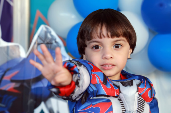 Alberto Gadiel Es ‘Optimus Prime’ en su cumpleaños