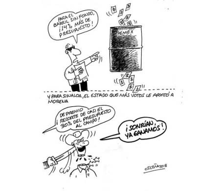 Definitivamente para la 4T el campo no es su campo