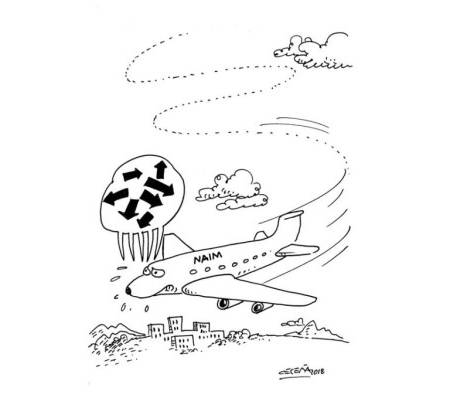 Todos los pasajeros metidos en la cabina decidirán cómo aterrizarlo