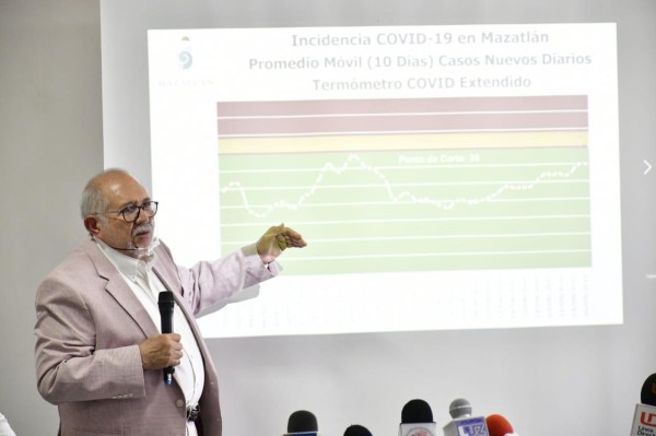 Ahora en Los Mochis, Químico Benítez presume un Mazatlán seguro, incluyente y con riesgo de contagio controlado