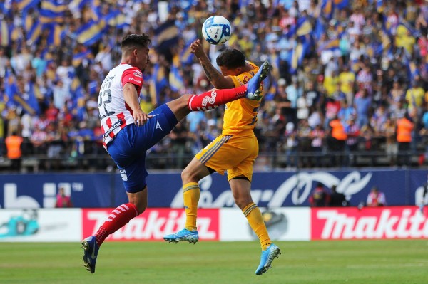 Atlético San Luis y Tigres empatan a un gol.