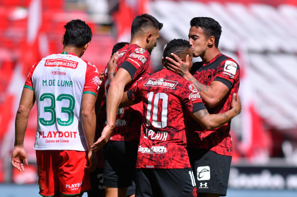 Toluca superó al Necaxa en el Nemesio Díez.