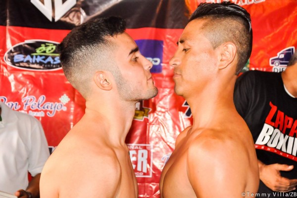 Jesús “Veneno” Aréchiga y Rodrigo “Rosa” Hernández están listos para medirse este sábado. (Foto: Facebook Zapari Boxing Promotions)