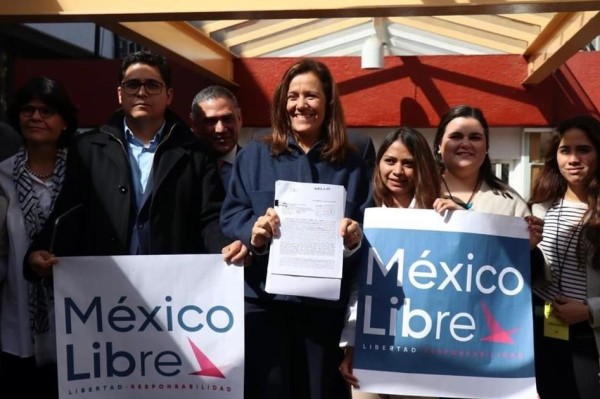 Margarita Zavala registra ante el INE a México Libre, un posible nuevo partido político