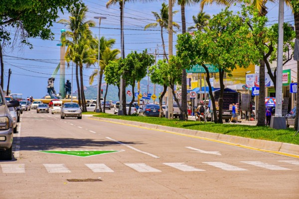 Reinauguran la Avenida Gutiérrez Nájera en Mazatlán
