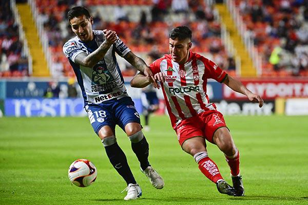 $!Aguascalientes, Aguascalientes, 4 de marzo de 2021. , durante el juego a puerta cerrada de la jornada 9 del torneo Guard1anes Clausura 2021 de la Liga BBVA MX, entre Rayos del Necaxa y Tuzos del Pachuca, celebrado en el estadio Victoria. Foto: Imago/Sebastian Laureano Miranda