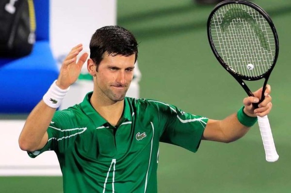 El serbio Novak Djokovic arranca con el pie derecho en Dubai