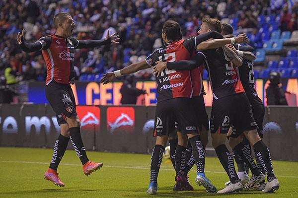 Atlas golea al Puebla en el Cuauhtémoc