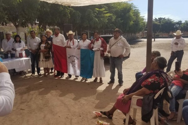Nación Yoreme-Mayo rechaza construcción de la planta de amoniaco en Topolobampo