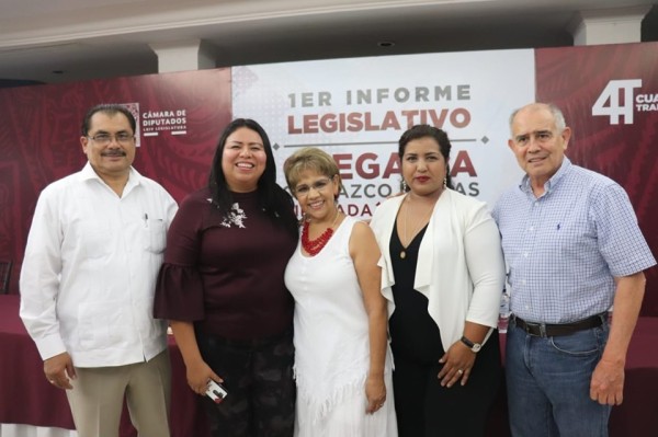 Diputada Olegaria Carrazco rinde Informe Legislativo del Distrito 06