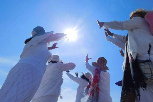 Con rituales de sanación, limpias y adoración al sol recibirán el equinoccio en Las Labradas