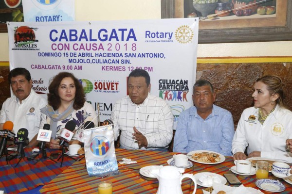 La cabalgata a la Hacienda San Antonio, en Mojolo, cerca de Culiacán, será este domingo 15 de abril.