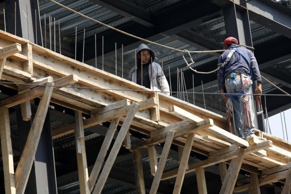El sector de la construcción es uno de los que ha tenido retrocesos durante 2019.