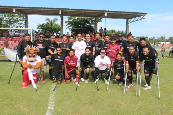 Zorros de Sinaloa debuta con victoria en la Liga Nacional de Futbol para Amputados