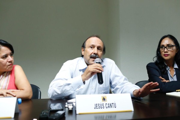 Jesús Cantú, representante de comunicación de la Presidencia de la República.