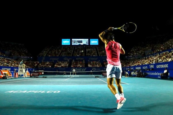 Rafael Nadal pasó el debut en Acapulco