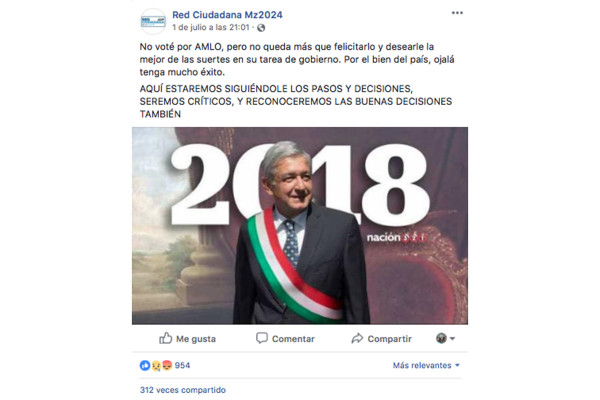 Grupos de Facebook cambian de nombre: van de Anaya nuestro presidente a Atentos, vigilantes y críticos