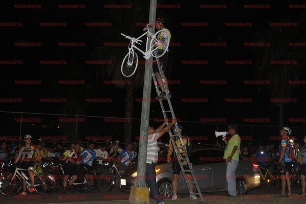 Realizarán ciclistas hoy manifestación en Mazatlán
