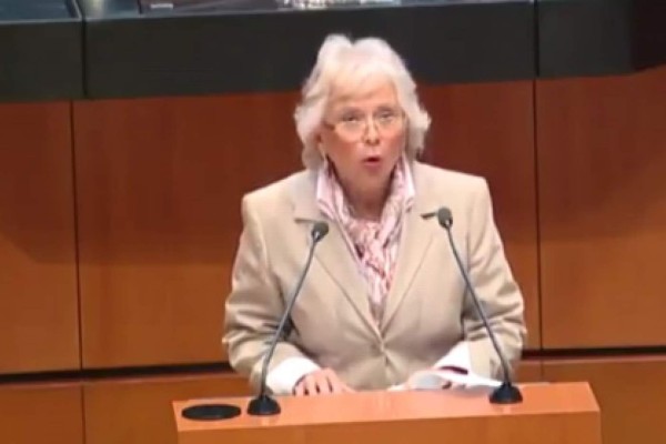 Sánchez Cordero reconoce que el Gobierno de México llegó tarde a atender los feminicidios