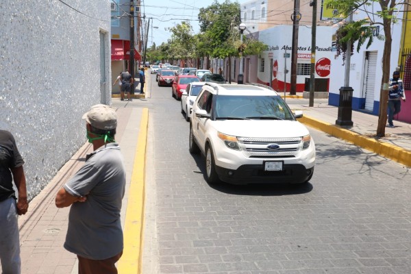 Aumenta a 50% tráfico vehicular en Mazatlán
