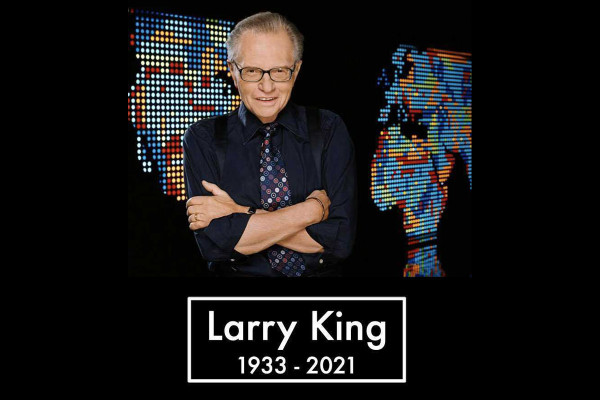 Fallece el periodista estadounidense Larry King, tras complicaciones por Covid-19