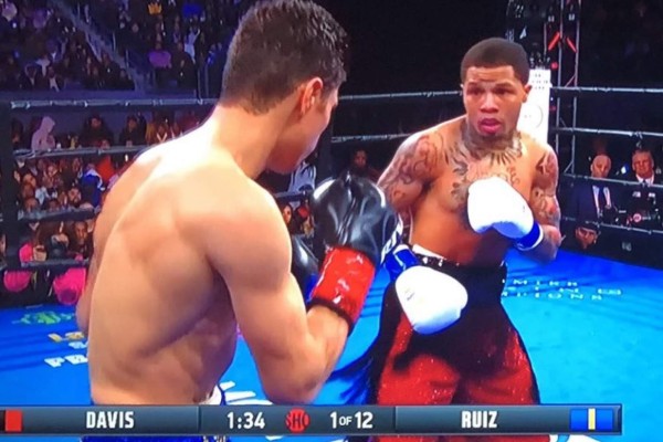 Gervonta Davis demolió a Hugo Cuatito Ruiz.