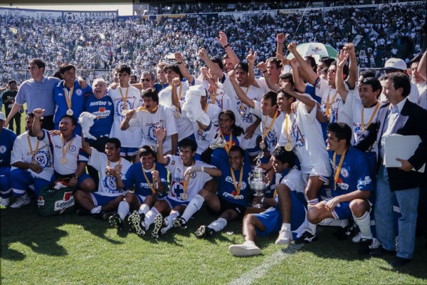 En 1997 fue el último título de liga de Cruz Azul.