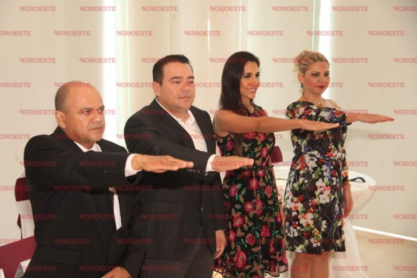 Eduardo García de la Cruz, Carlos Eduardo Aquino Páez, Míriam Ibarra Trewartha y Edna Ahilia Lucero.