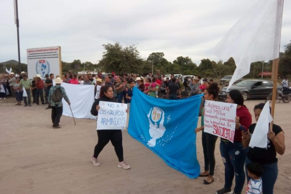Piden habitantes de Aguascaliente una base militar para Tepuche; reviven las Fuerzas Comunitarias Rurales
