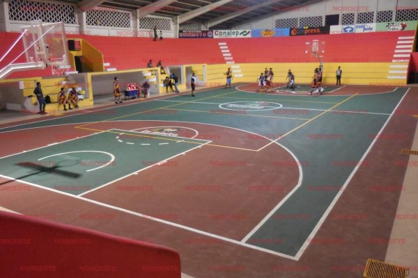 La cancha del Gimnasio Municipal de Escuinapa se vestirá de gala.