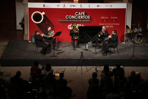 Concluye la temporada de Café Concierto de música de cámara