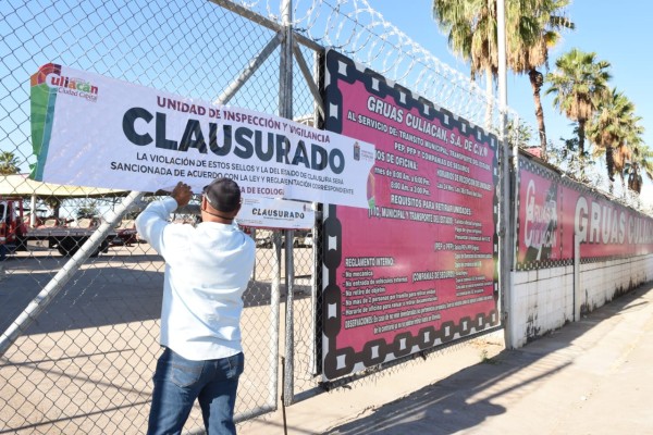 Hay elementos de sobra para que la Fiscalía vaya contra el representante legal de Grúas Culiacán: Alcalde