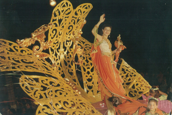 Bianca Pescador, la periodista que fue Reina Infantil del Carnaval