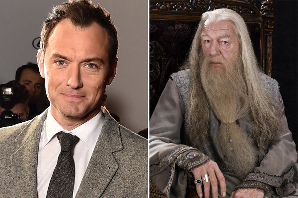 Jude Law interpretará a un joven mago 'Dumbledore'