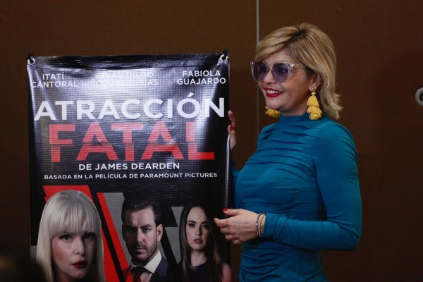 Itatí Cantoral se presenta por primera vez en Culiacán con la obra Atracción Fatal.