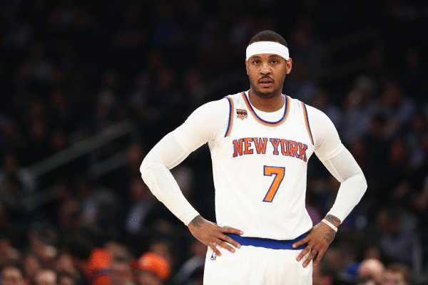 Fuentes: Carmelo abierto a jugar con Cavs o Rockets