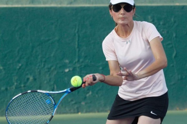 Rocío Güereña en acción.