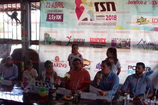 Invitan a Carrera Pedestre RSN 2018 en beneficio de Casa Down Mazatlán