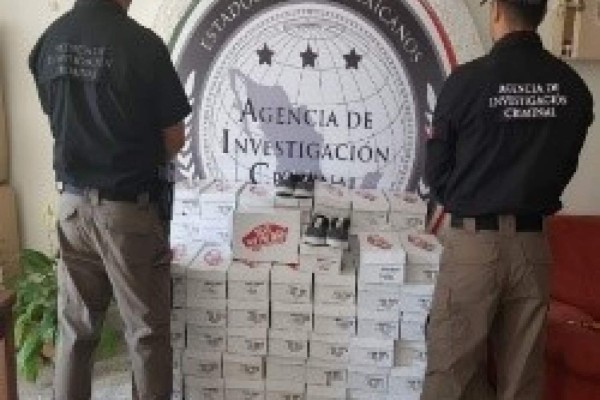 Asegura PGR zapatos falsos en Mazatlán