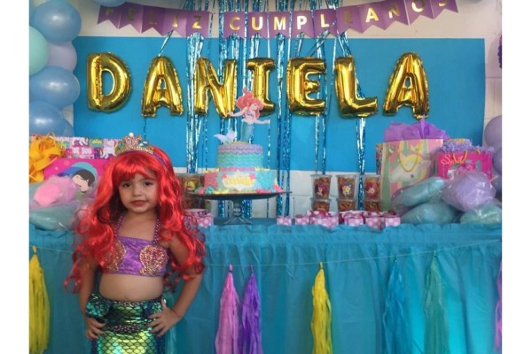 Daniela López, vive divertido cumpleaños