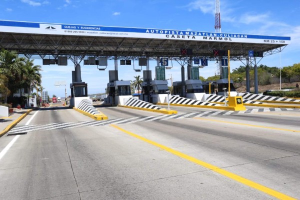 Casetas de cobro que comunican a Mazatlán registran un vehículo cada 3 minutos