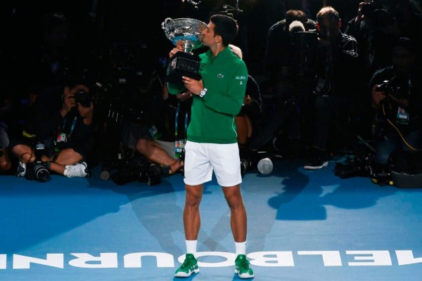 Novak Djokovic gana el Abierto de Australia. (Foto: Twitter @ATP_Tour)
