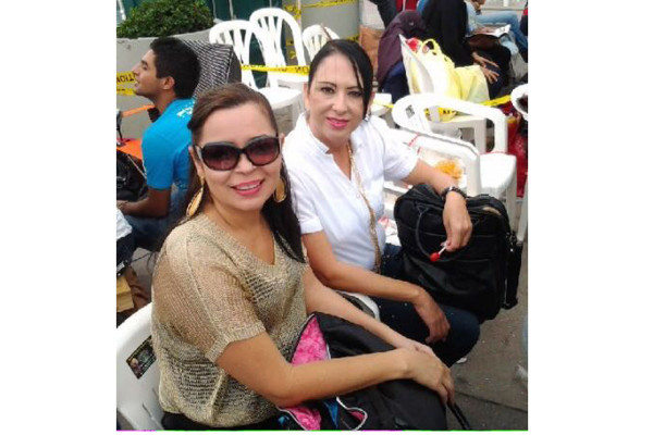 Norma Elena y Luz Georgina, víctimas del trenazo en El Walamo, se distinguían por su fuerte amistad. Foto tomada de Facebook