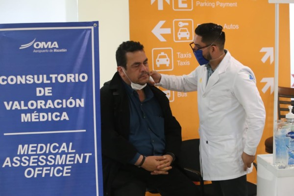Ponen filtros en el aeropuerto de Mazatlán para detectar coronavirus