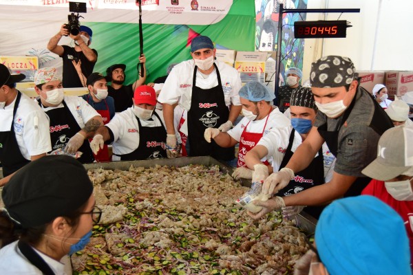 Culiacán tiene el aguachile más grande del mundo
