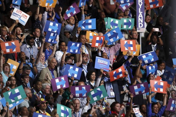 Finalmente, las muestras de unidad llegan a la Convención Nacional Demócrata.