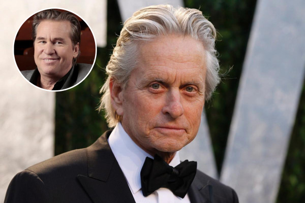 Michael Douglas se disculpa con Val Kilmer