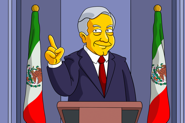 Retratos Simpson: Así lucirían AMLO y otros políticos mexicanos si fueran personajes de caricaturas