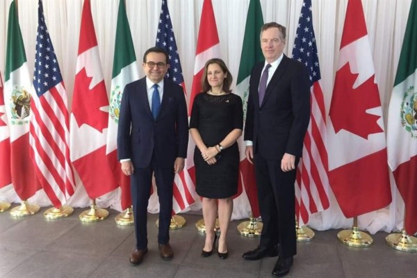 Concluye sexta ronda de renegociación del TLCAN