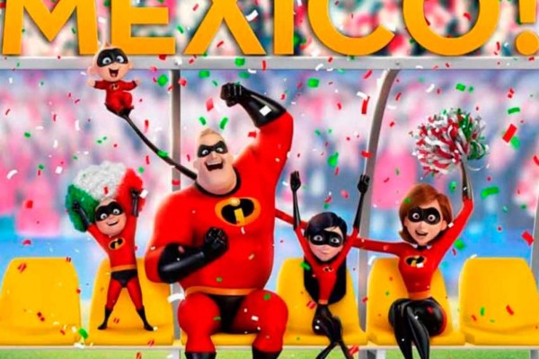 Festeja la familia de Los Increíbles 2 triunfo de México ante Alemania